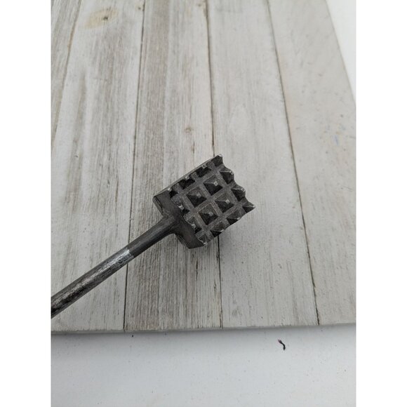 Aluminum #5 Meat Tenderizer Double Textured Sides 8" Taiwan - Picture 2 of 6